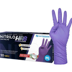 Hr 8 latex guante