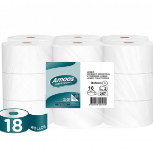 Papel higiénico industrial amoos