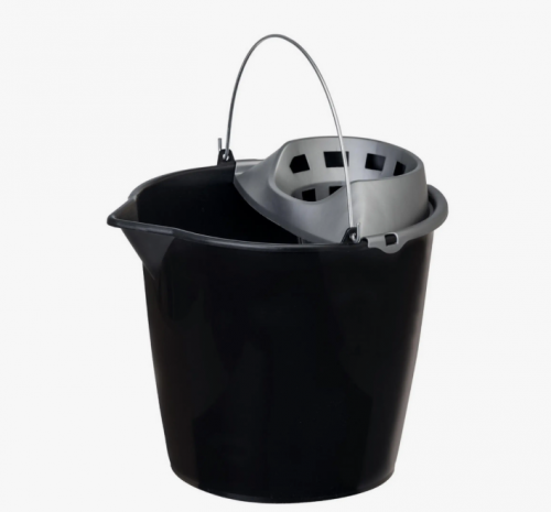 Cubo redondo con escurridor mik
