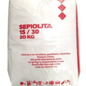 Absorbente mineral sepiolita